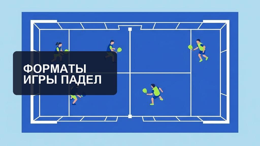 ФОРМАТЫ ИГРЫ ПАДЕЛ Сколько человек играет в падел: можно ли играть в падел вдвоем? (падел 1 на 1)