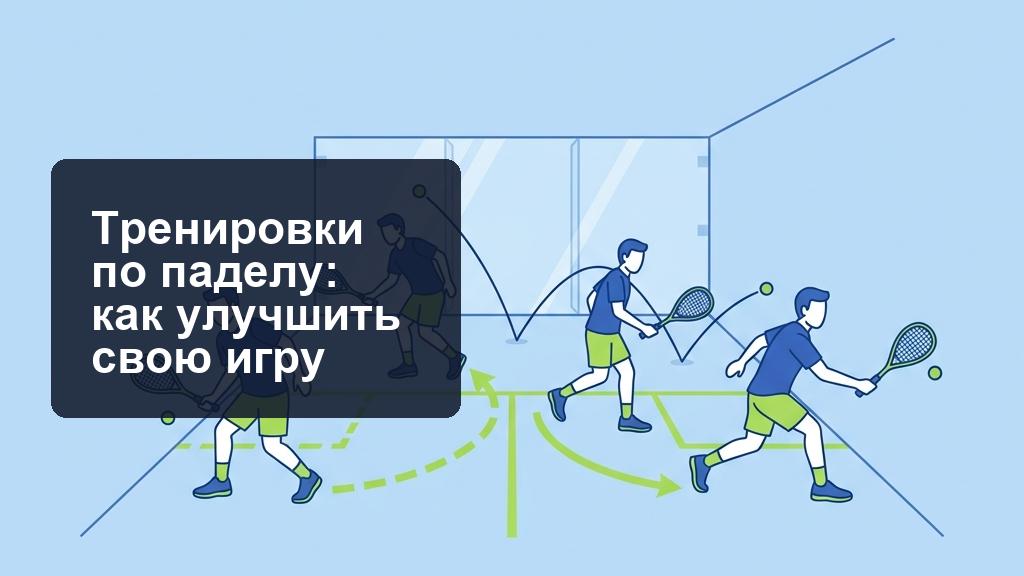 Тренировки по паделу: как проходят занятия и тренировки в падел-теннисе Тренировка по паделу как способ перейти от игры на счёт к системному прогрессу