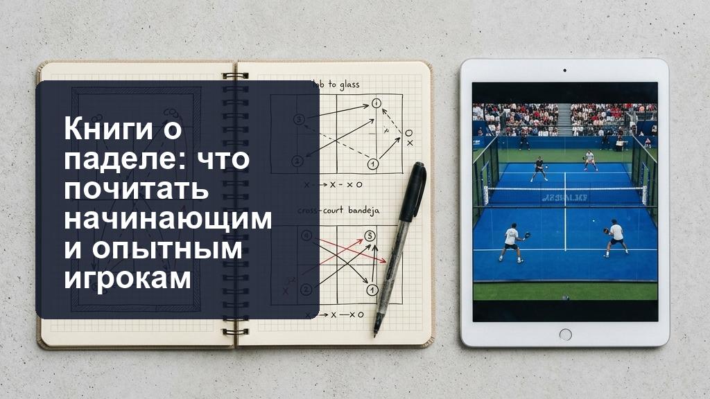 Книги по игре в падел-теннис: что почитать и есть ли книга по паделу на русском Книги по игре в падел-теннис: что почитать и есть ли книга по паделу на русском