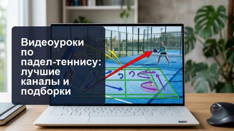Видеоуроки по паделу для начинающих: как играть.