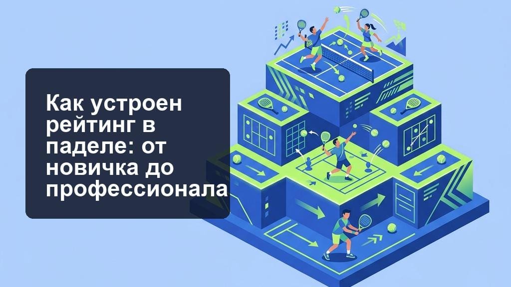 Как устроен рейтинг в паделе: категории от новичка до профессионала Как устроен рейтинг в паделе: категории от новичка до профессионала